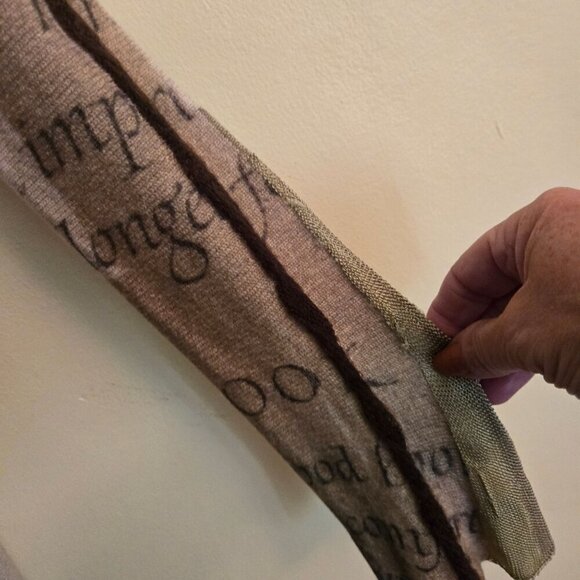 Yoshimura Knits Japan Unique Art To Wear Mixed Media Cardigan Sweater Size S - Picture 5 of 11